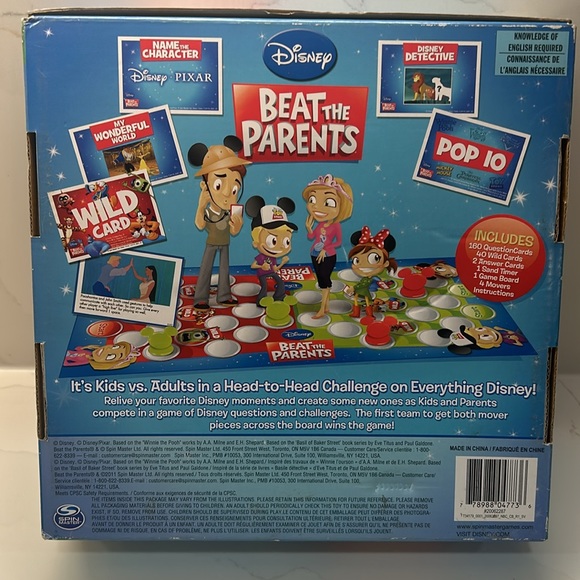 Beat the Parents: Disney Compete against your parents!  2011 - Picture 2 of 3